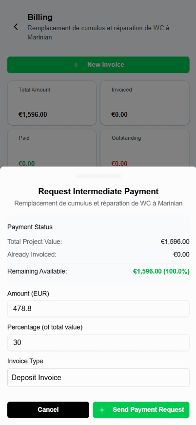 Effortless Invoicing