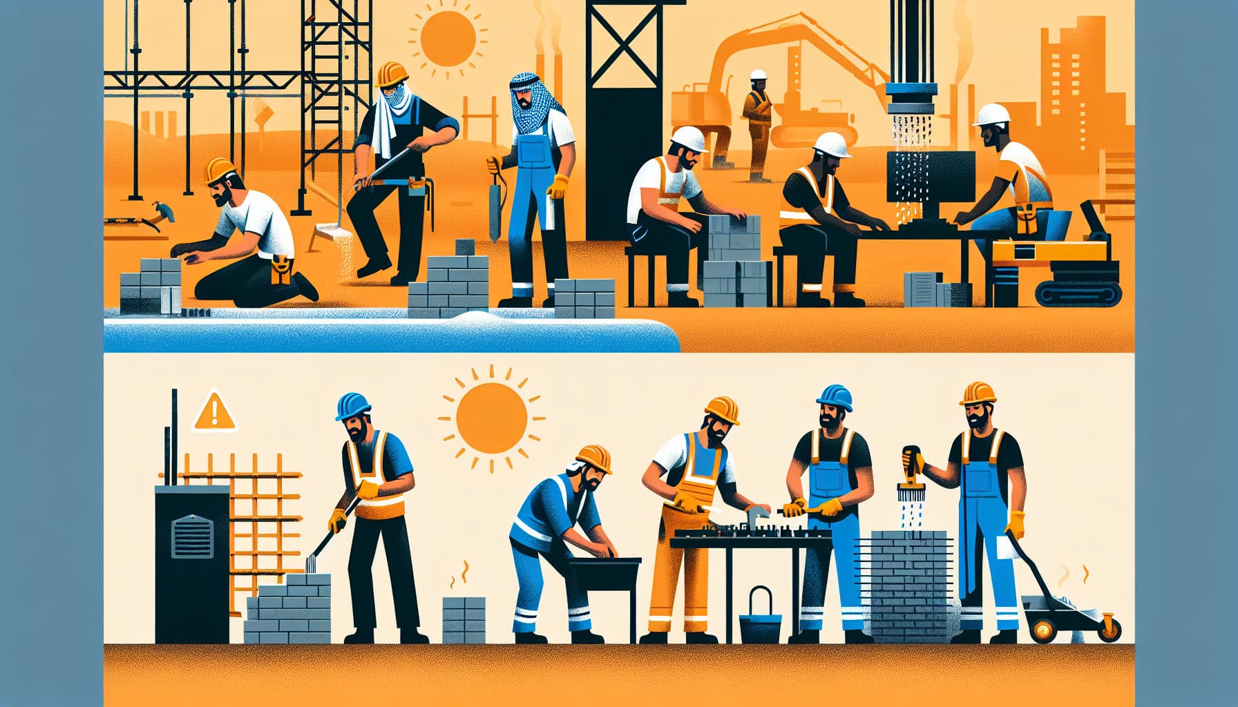 Plan Canicule Chantier 2025: Méthode Terrain