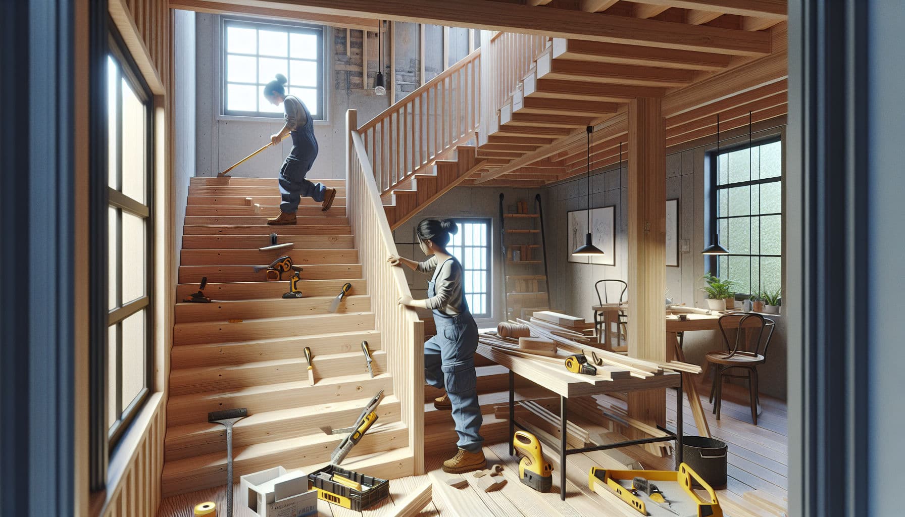 Escaliers Bois Intérieurs: Guide Pro 2025