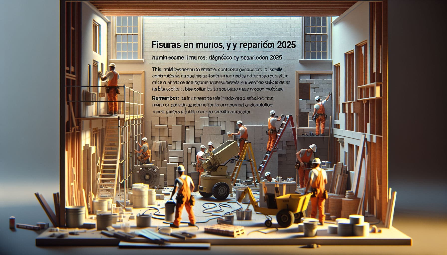 Fisuras En Muros: Diagnóstico y Reparación 2025
